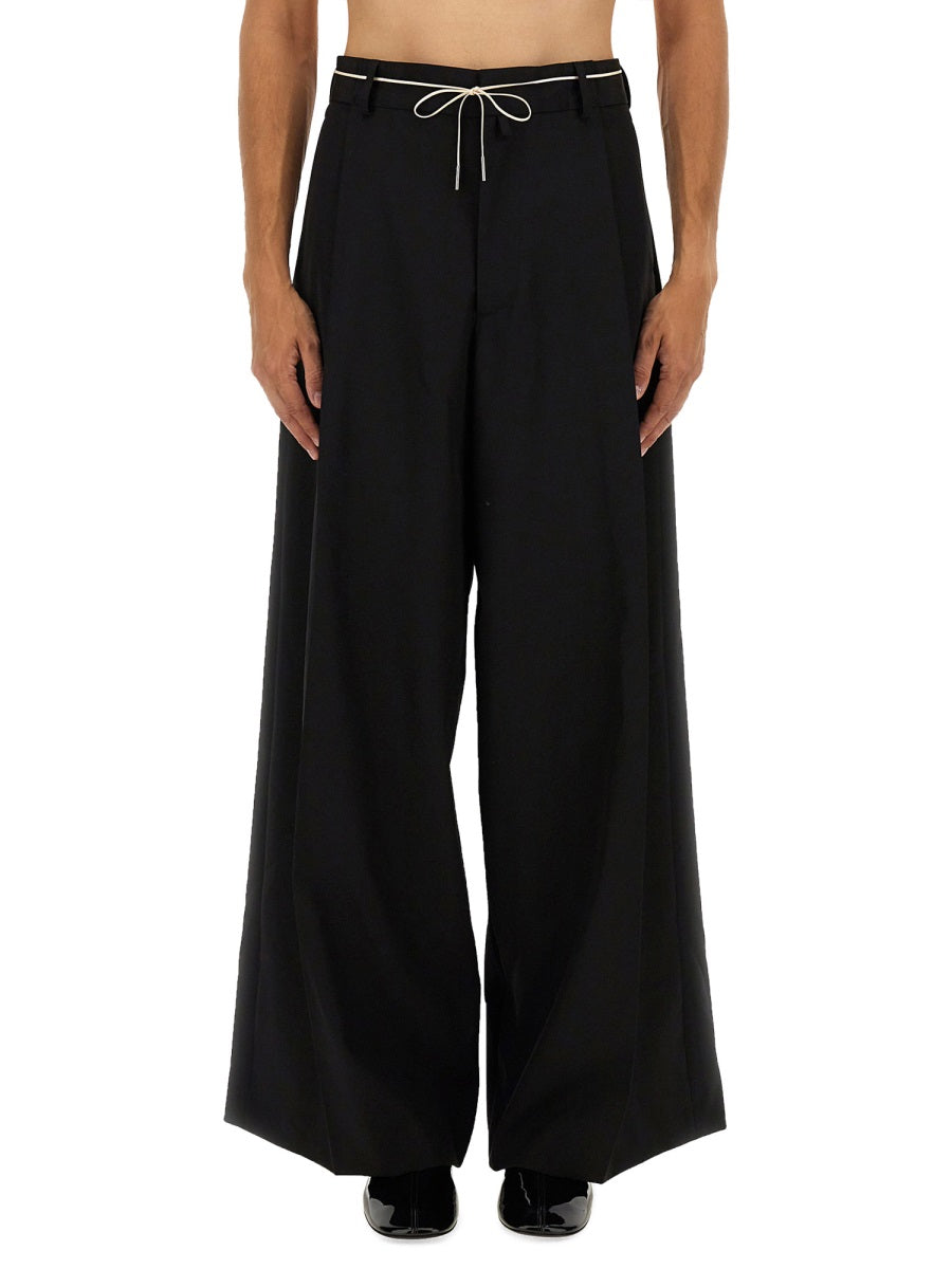 Dries Van Noten Pants - Black | Wanan Luxury