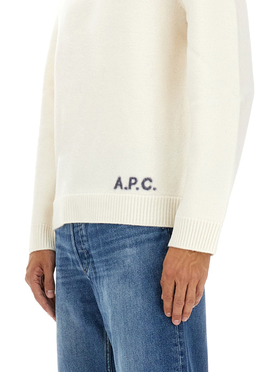 A.P.C. Sweaters - Ivory | 8c150d0a1f6e3769620553006a70b4b507ff86bb