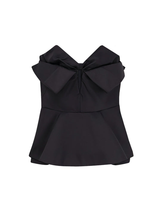 Silk Blend Bustier/Top