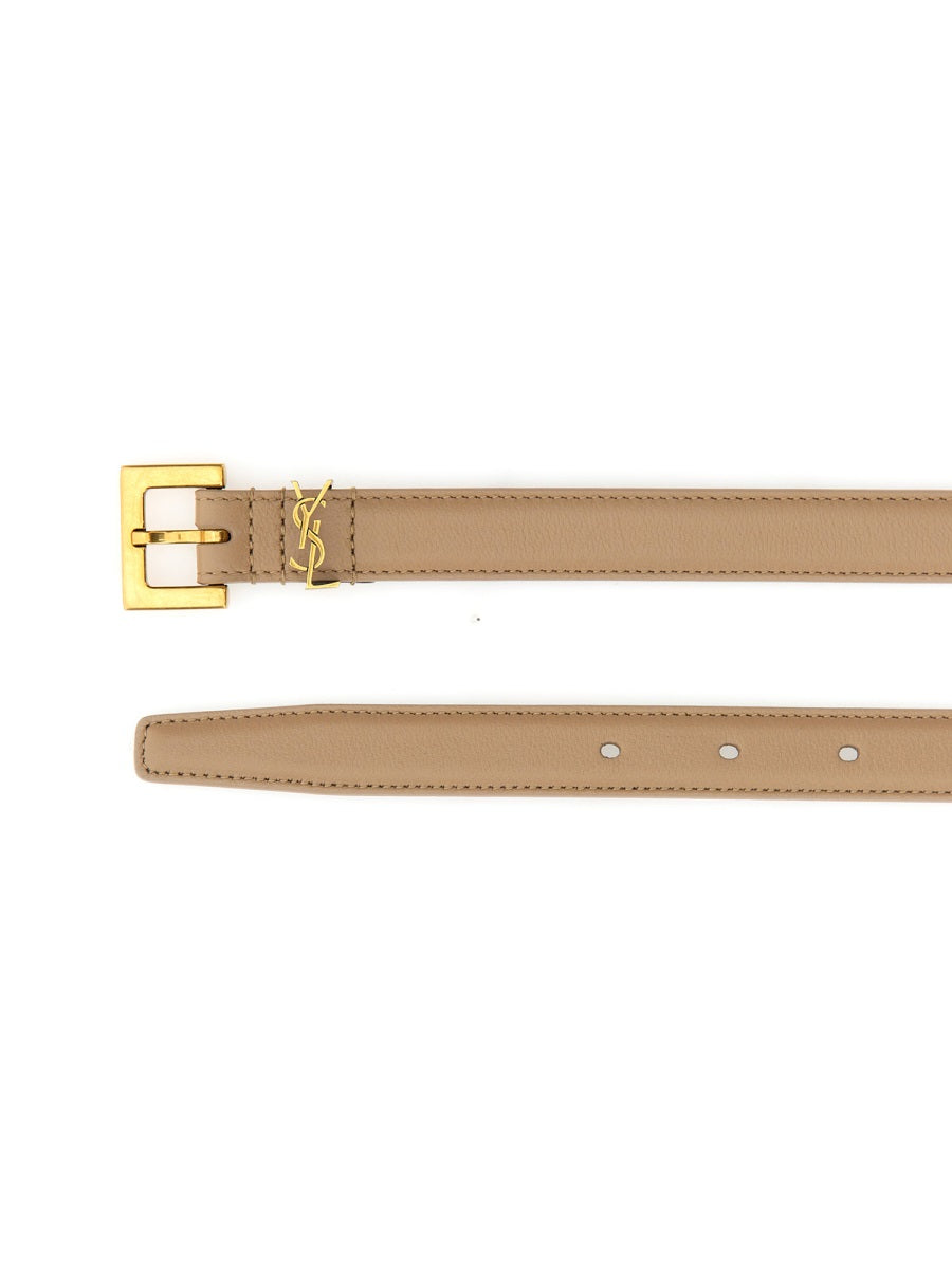 Saint Laurent Belts - Beige | Wanan Luxury