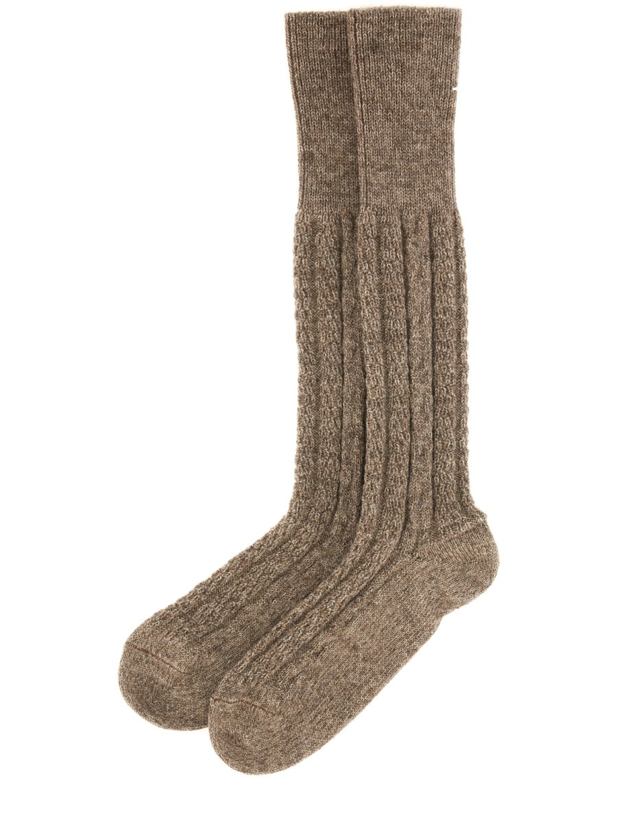 Maison Margiela Socks - Brown | Wanan Luxury