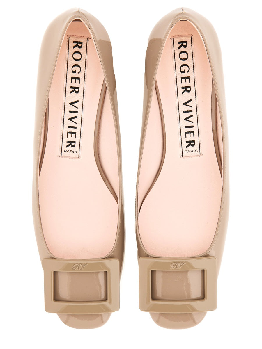 ROGER VIVIER Flat Shoes - Beige | Wanan Luxury