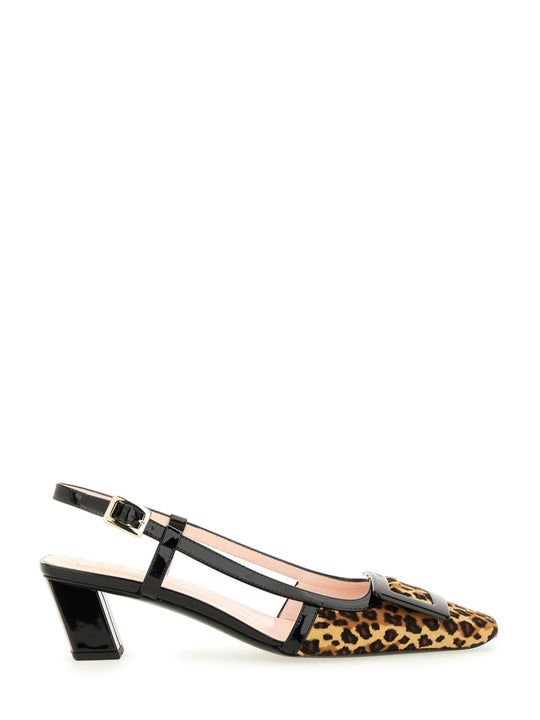 "Belle Vivier" Slingback Pumps