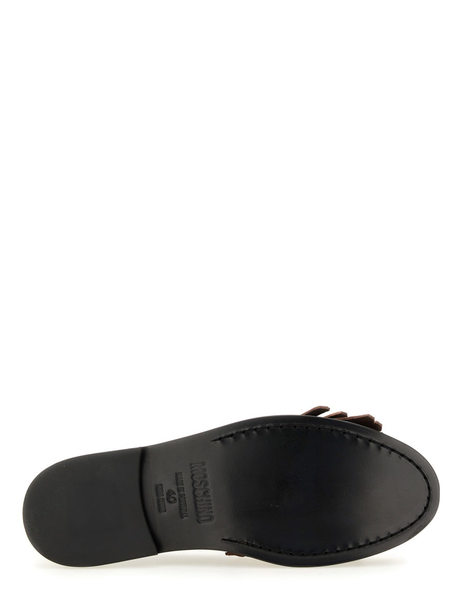 Moschino Loafers - Black | Wanan Luxury