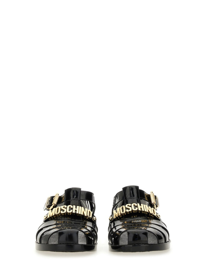 Moschino Sandals - Black | Wanan Luxury