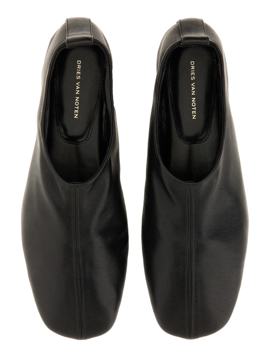 Dries Van Noten Flat Shoes - Black | Wanan Luxury