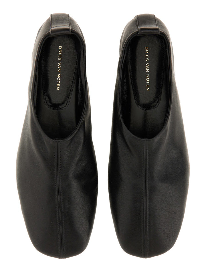 Dries Van Noten Flat Shoes - Black | Wanan Luxury