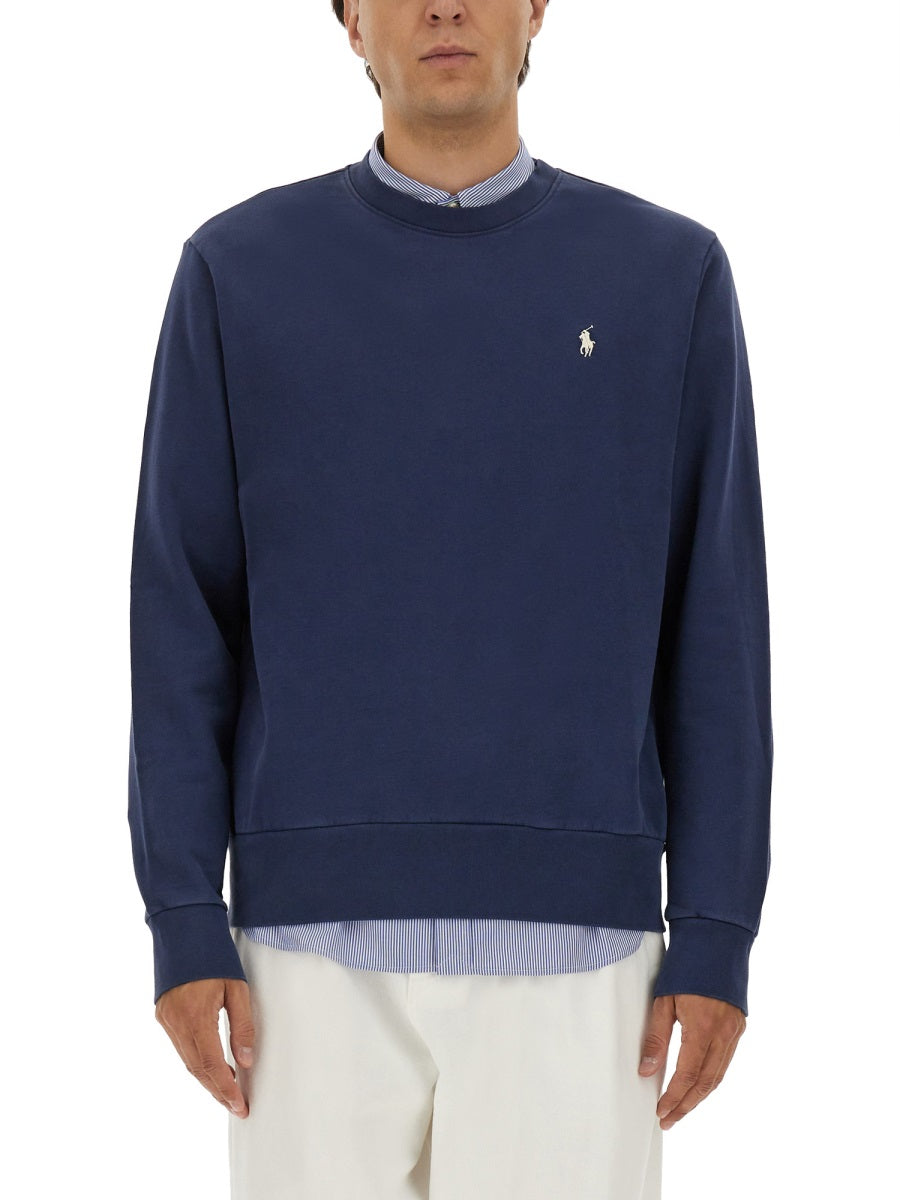 Polo Ralph Lauren Sweatshirts - Blue | d64e8363aad21e08278608673ea5efbe03a402c2