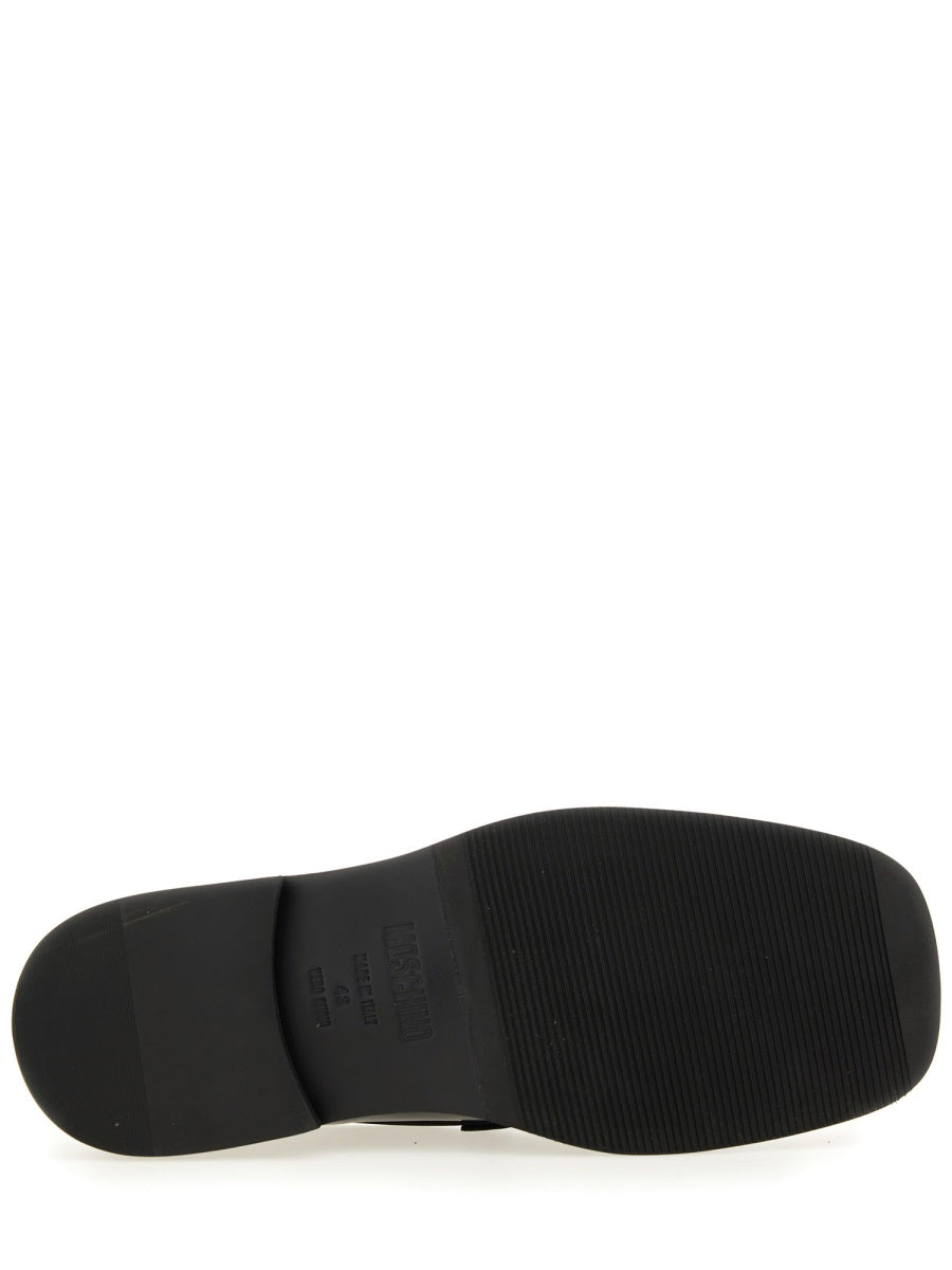 Moschino Loafers - Black | Wanan Luxury