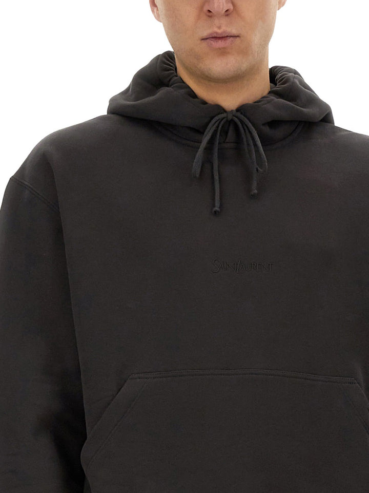 Saint Laurent Sweatshirts - Grey | 93713dbb9f98baa69f9f80e41cf487e7de4158a3