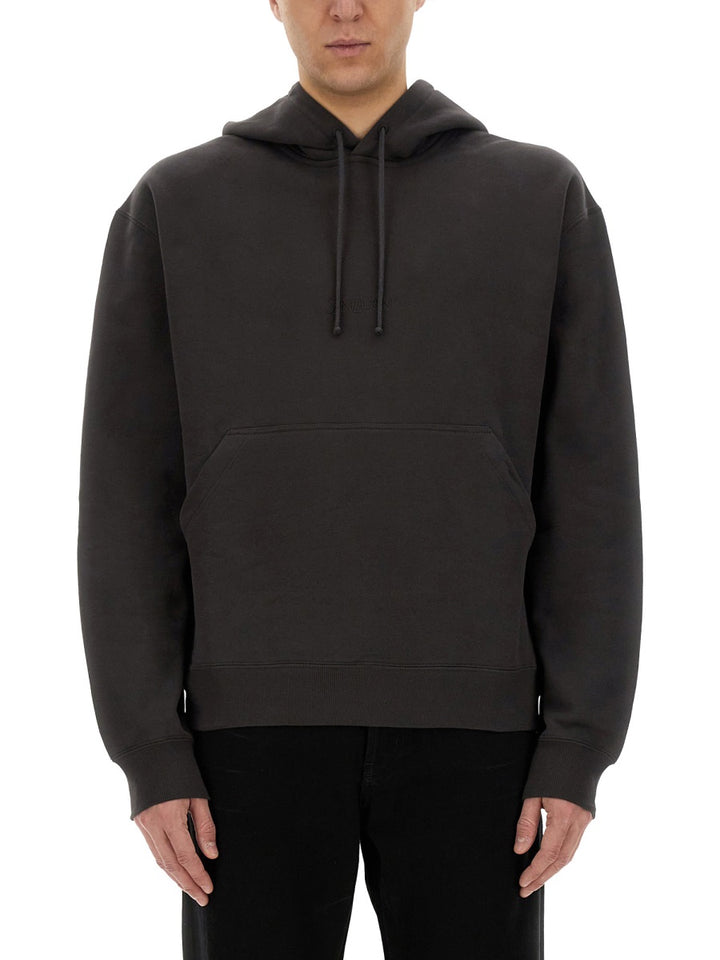 Saint Laurent Sweatshirts - Grey | cfd8067d16cc93d41d97eda265dbf6b07ee7b218