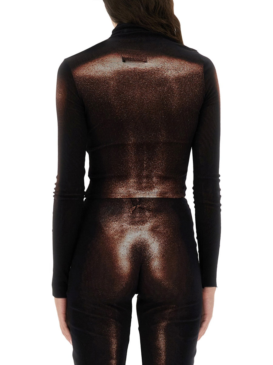 Jean Paul Gaultier Tops - Brown | Wanan Luxury