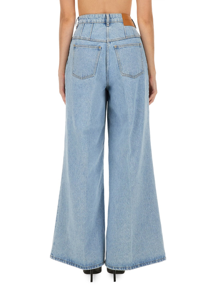 Nina Ricci Denim - White, Light Blue | Wanan Luxury