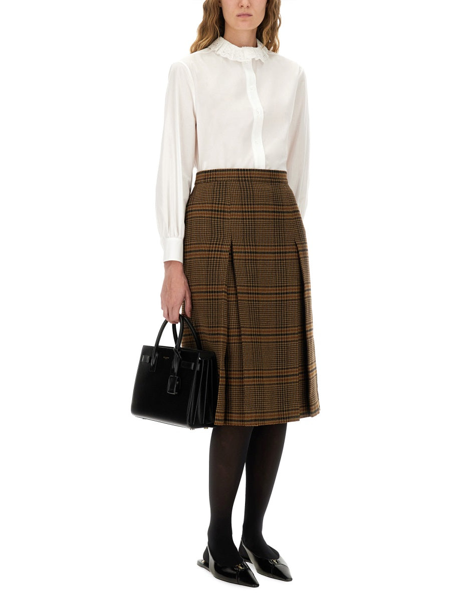 Saint Laurent Skirts - Beige | Wanan Luxury