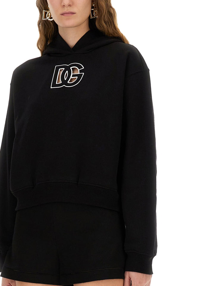 Dolce & Gabbana Sweatshirts - Black | Wanan Luxury
