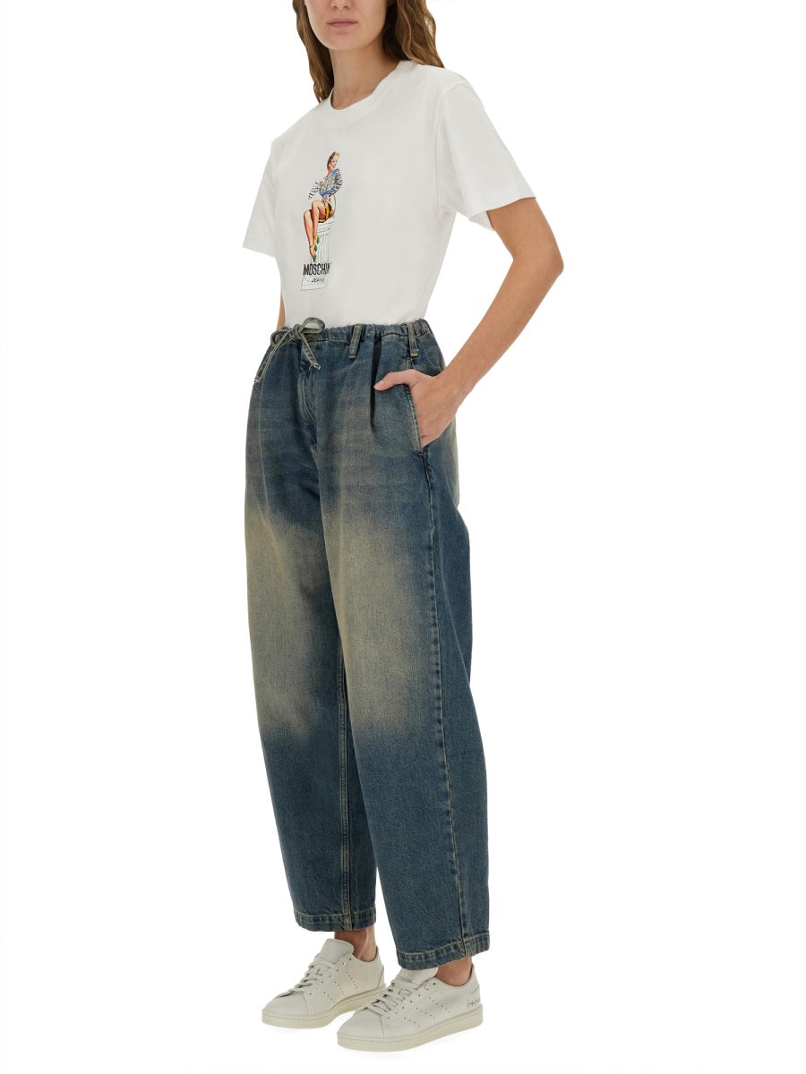 Moschino Jeans Pants - Blue | Wanan Luxury