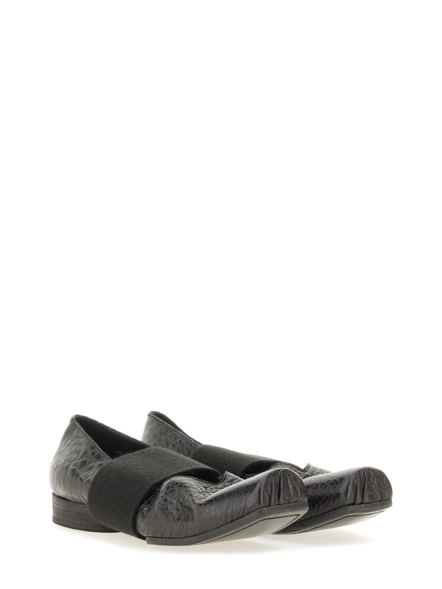 Uma Wang Flat Shoes - Black | Wanan Luxury