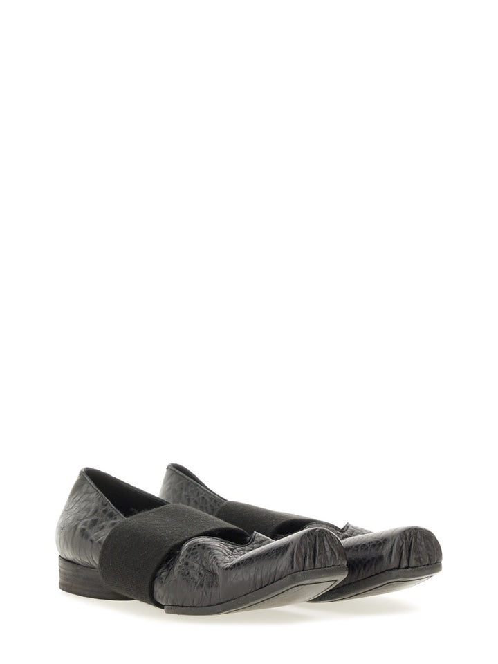 Uma Wang Flat Shoes - Black | Wanan Luxury
