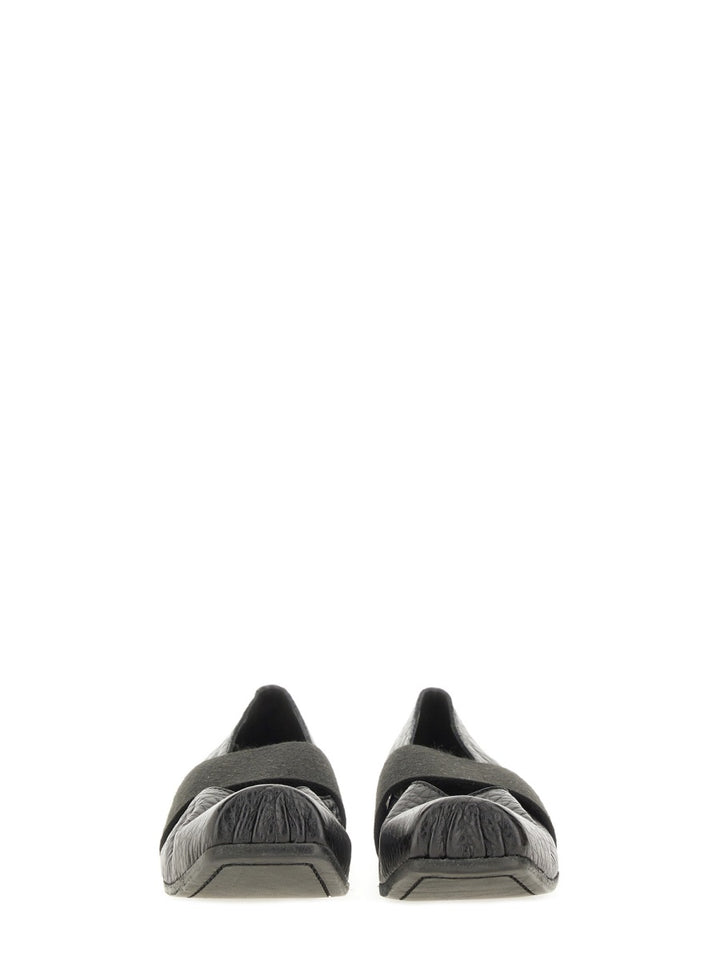 Uma Wang Flat Shoes - Black | Wanan Luxury