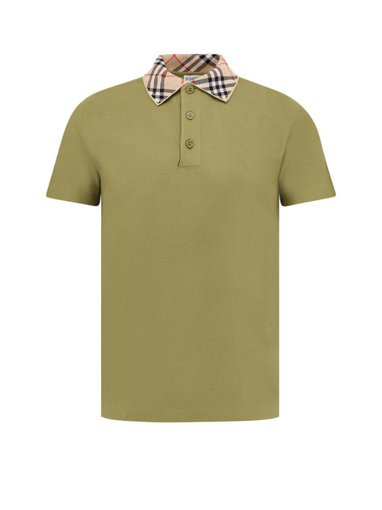 Organic Cotton Blend Polo Shirt