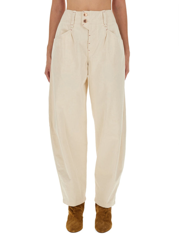 Isabel Marant Pants - Neutral | Wanan Luxury