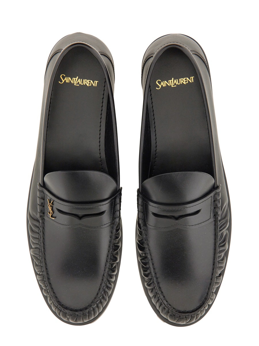 Saint Laurent Loafers - Black | Wanan Luxury
