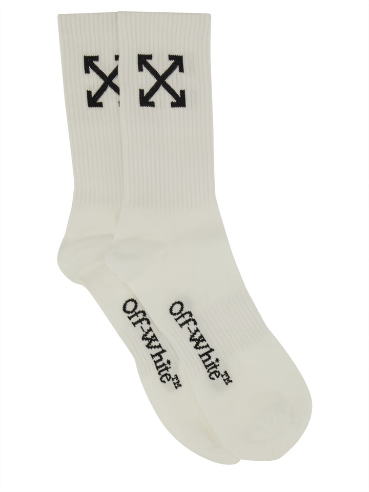 Off-White Socks - White | Wanan Luxury