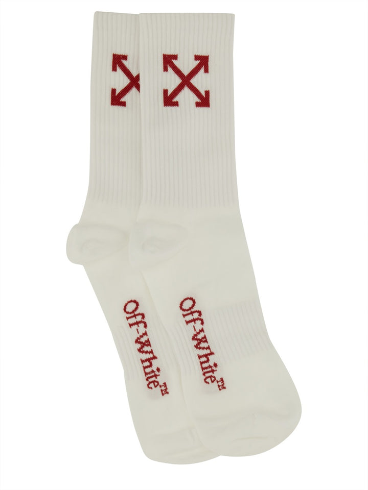 Off-White Socks - White | Wanan Luxury