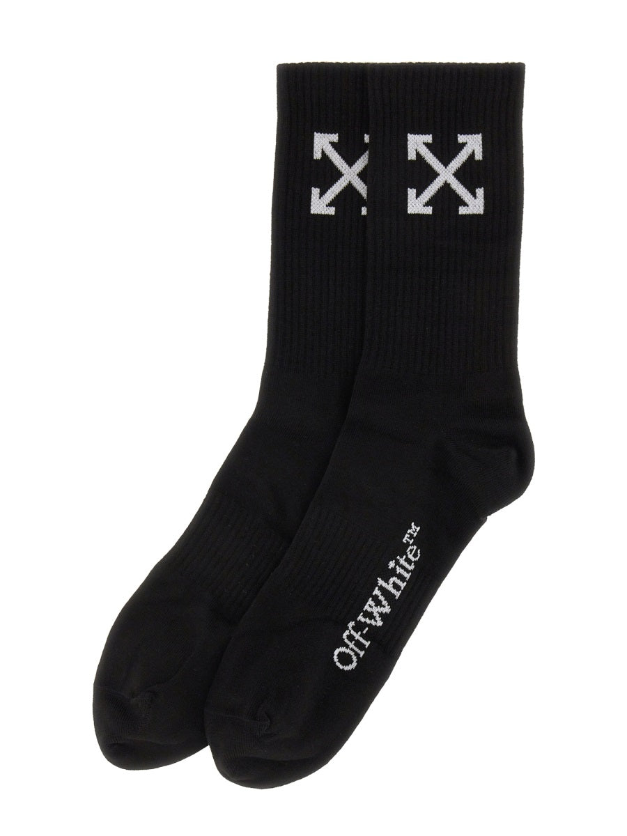 Off-White Socks - Black | Wanan Luxury