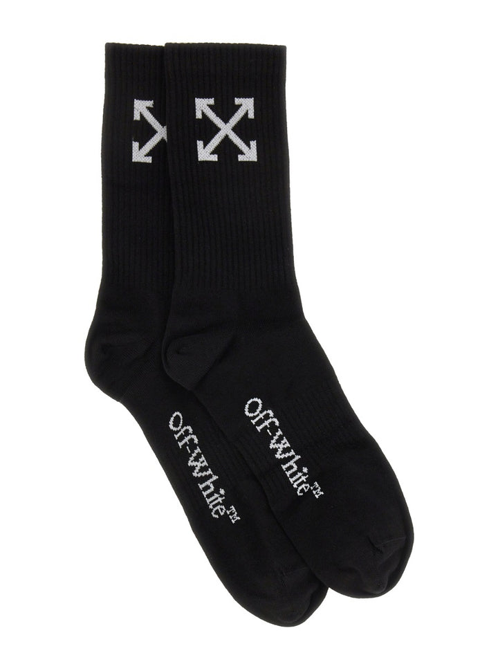 Off-White Socks - Black | Wanan Luxury