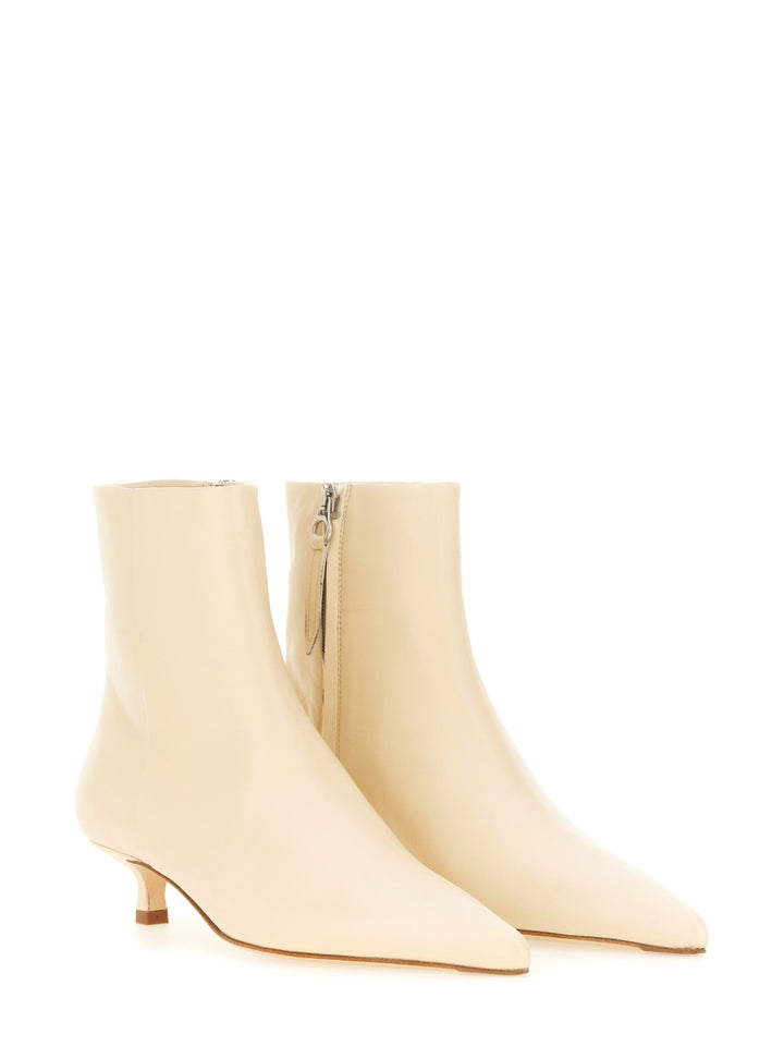 Aeyde Boots - White | Wanan Luxury