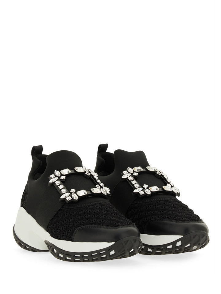 ROGER VIVIER Sneakers - Black | Wanan Luxury