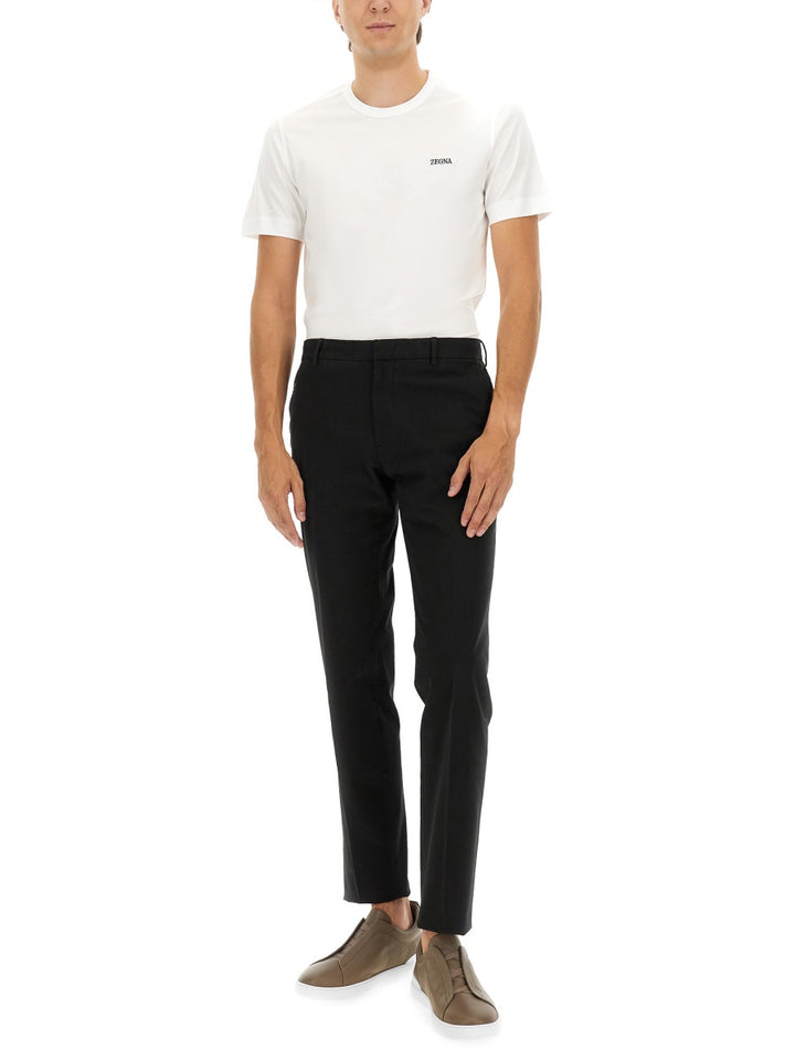 Zegna Pants - Black | Wanan Luxury