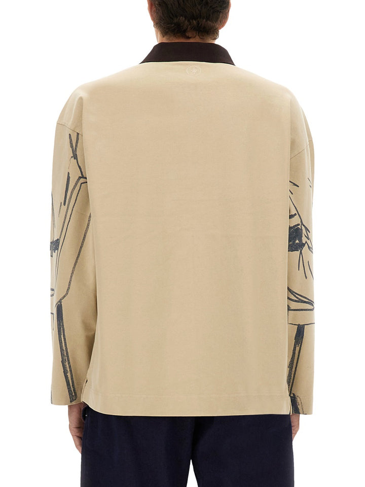 JW Anderson Polo - Beige | Wanan Luxury