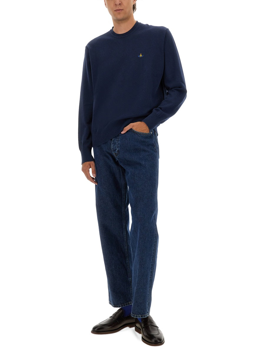 Vivienne Westwood Sweaters - Blue | Wanan Luxury