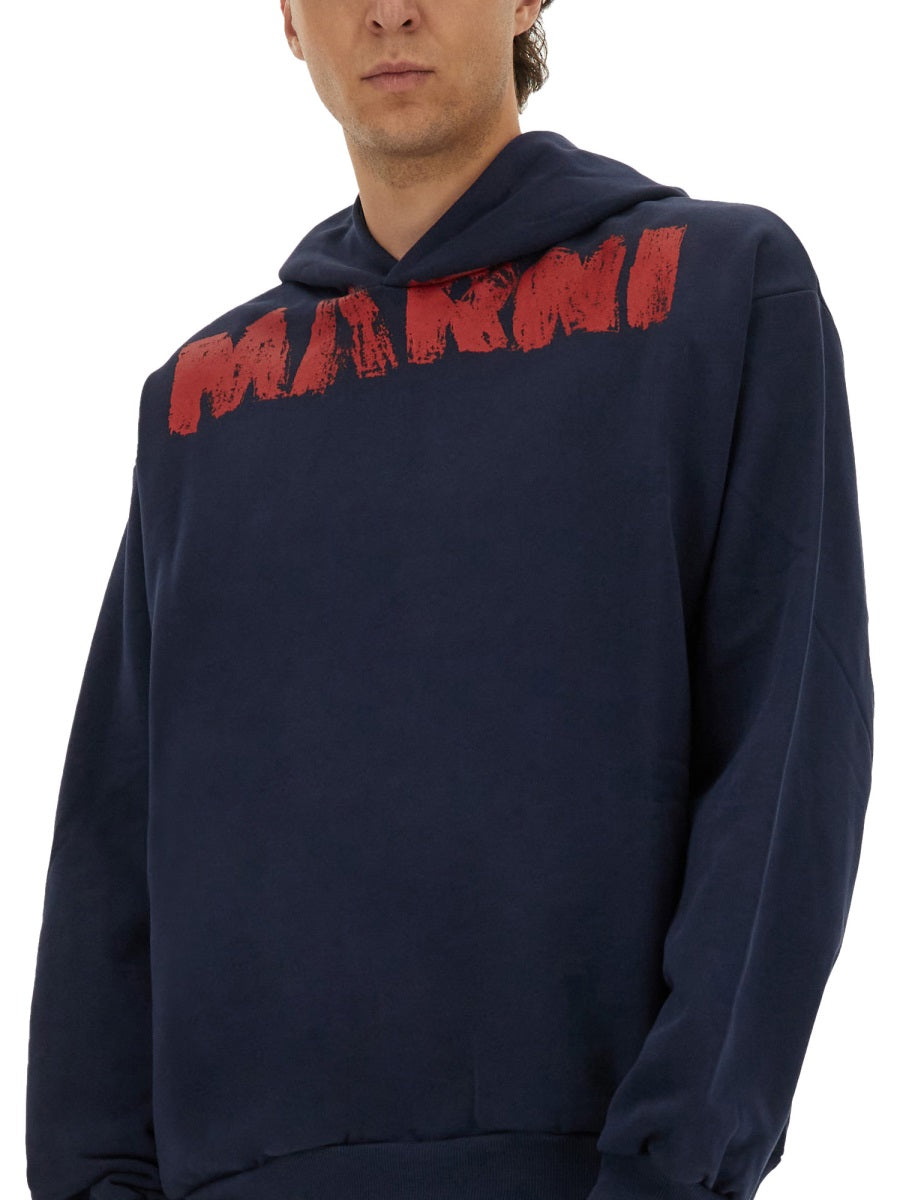 Marni Sweatshirts - Blue | Wanan Luxury