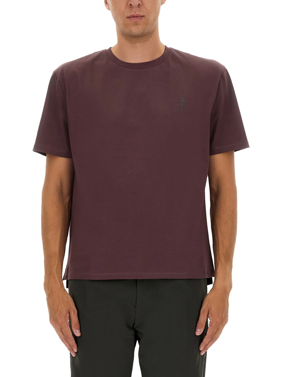 Premiata T shirts - Burgundy | Wanan Luxury