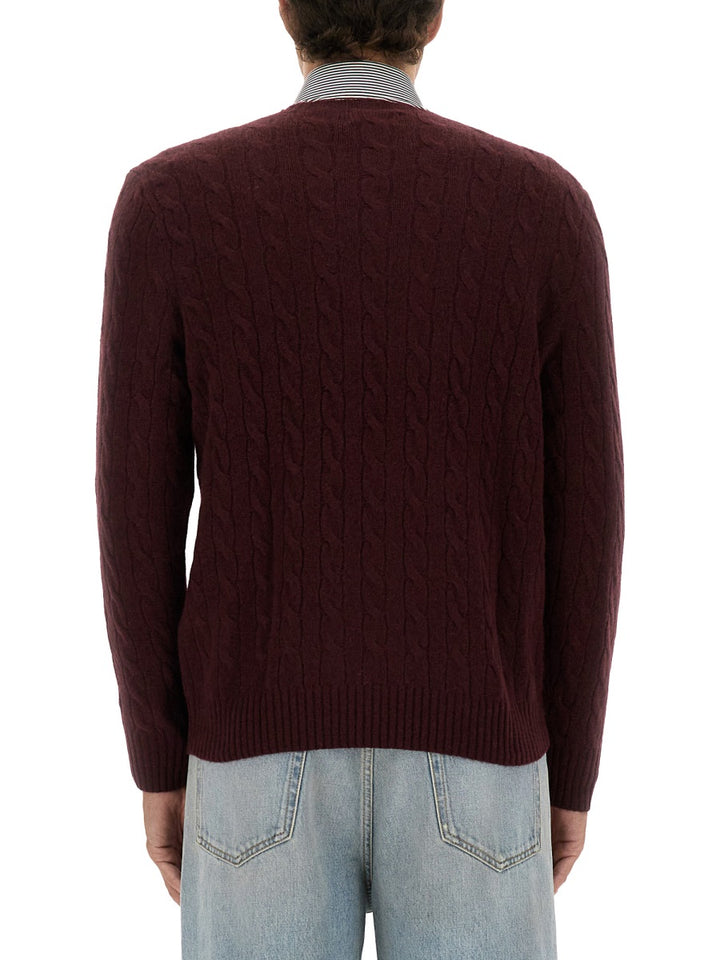Polo Ralph Lauren Sweaters - Burgundy | Wanan Luxury