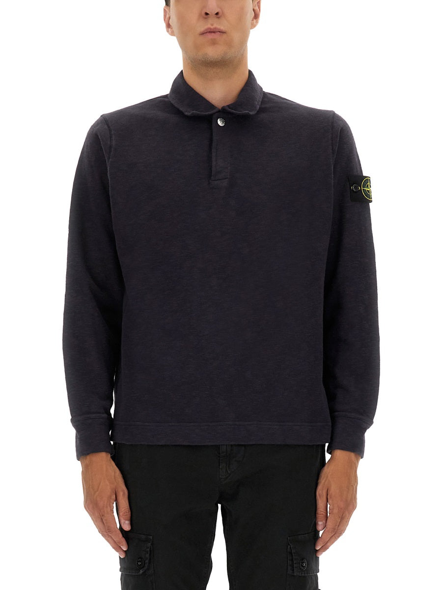 Stone Island Polo - Blue | Wanan Luxury