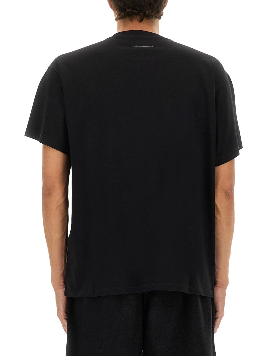 MM6 Maison Margiela T shirts - Black | Wanan Luxury