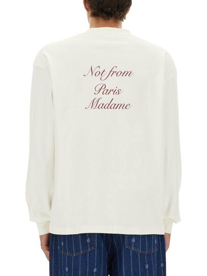 Drôle De Monsieur T shirts - White | Wanan Luxury