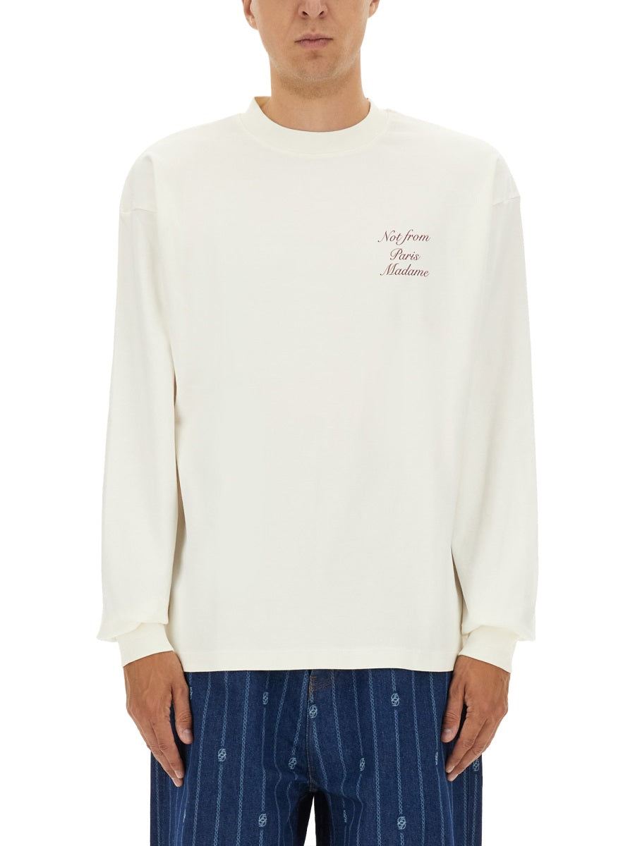 Drôle De Monsieur T shirts - White | Wanan Luxury