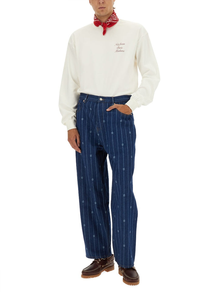 Drôle De Monsieur T shirts - White | Wanan Luxury