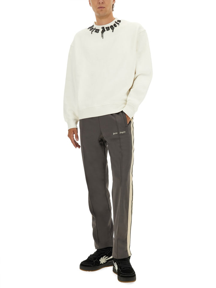 Palm Angels Sweatshirts - White | Wanan Luxury