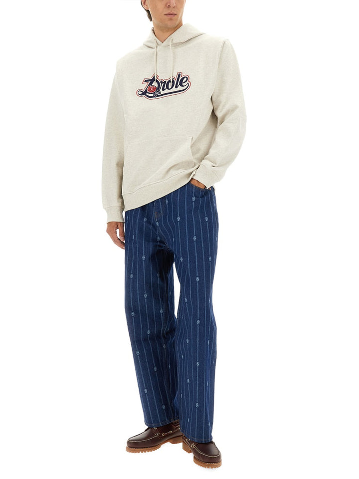 Drôle De Monsieur Sweatshirts - Grey | Wanan Luxury