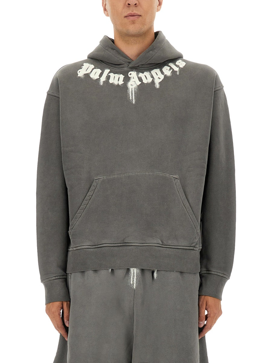 Palm Angels Sweatshirts - Grey | Wanan Luxury