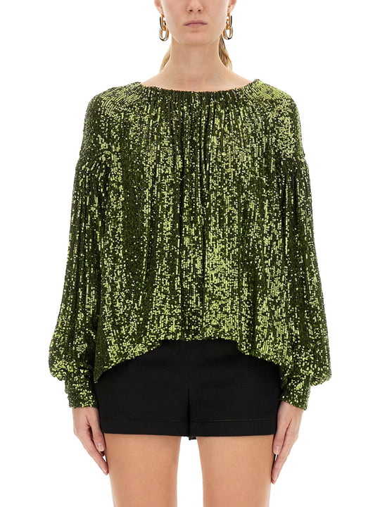 Sequin Blouse