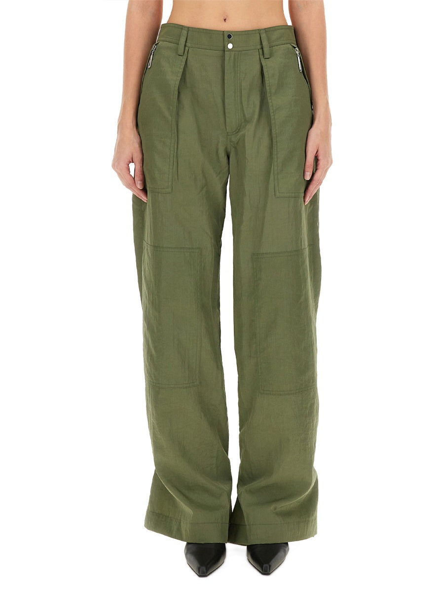 Rabanne Pants - Green | Wanan Luxury