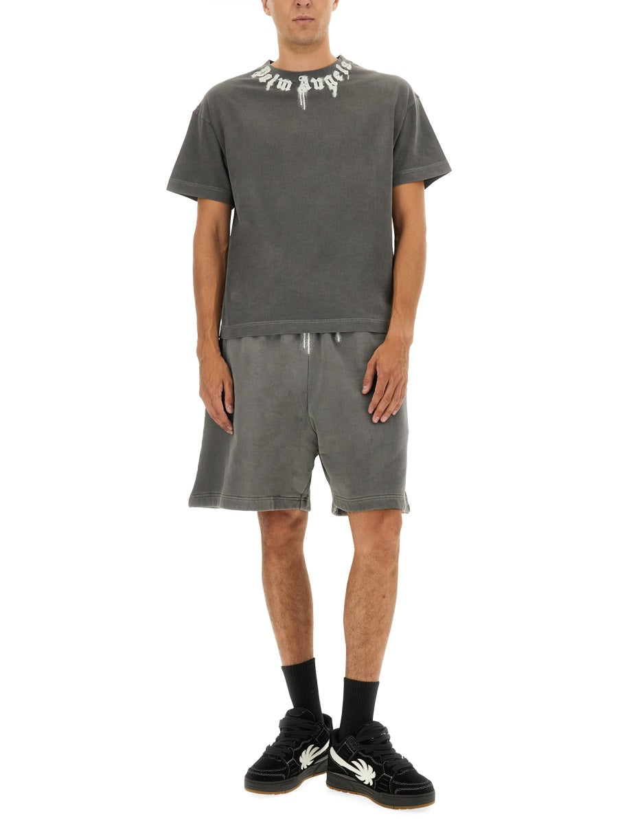 Palm Angels T shirts - Grey | Wanan Luxury