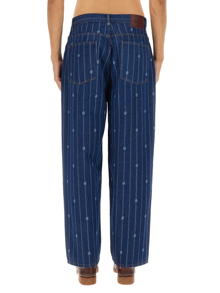 Drôle De Monsieur Pants - Blue | Wanan Luxury